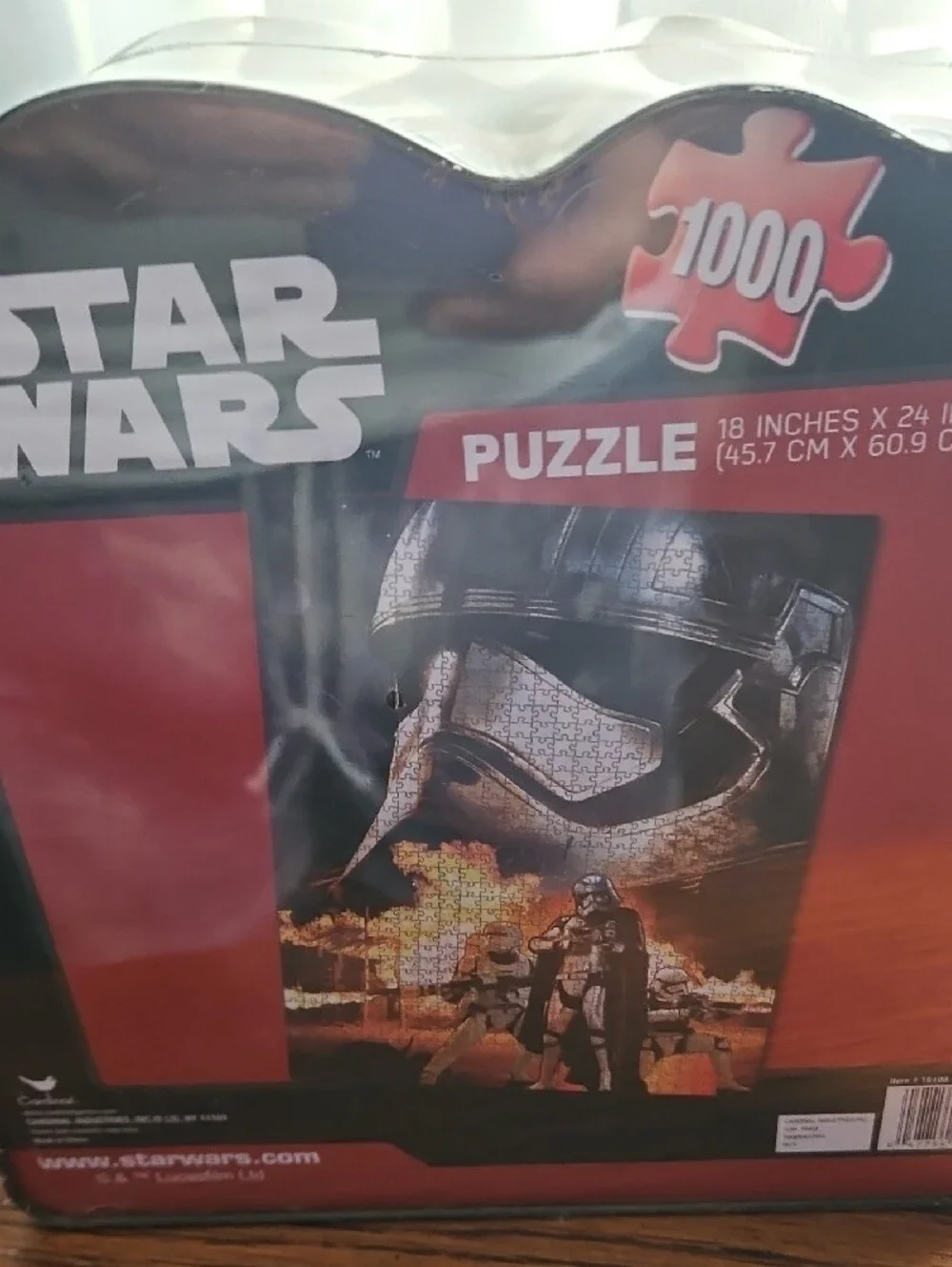 New Star Wars Puzzle Tin with Stormtrooper Artwork in Black and Brown